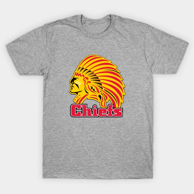 Exeter Chiefs Rugby Mascot Logo T-Shirt by xeina